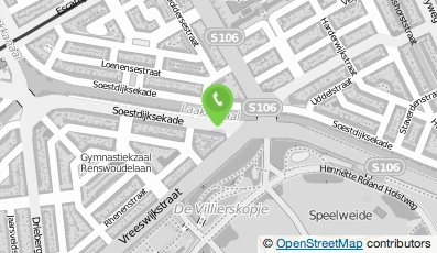 Bekijk kaart van De Residentie Verhuizingen & Transport in Den Haag