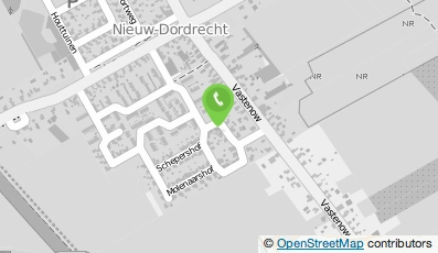 Bekijk kaart van Tappel bouwservice in Nieuw-Dordrecht