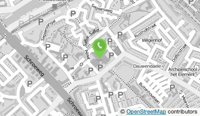 Bekijk kaart van Supermarkt & Slagerij Siya B.V. in Middelburg