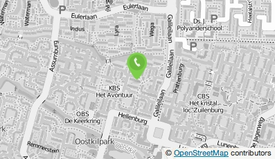 Bekijk kaart van L.A in 't Veld Schenkel in Dordrecht