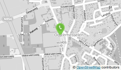 Bekijk kaart van Grand Café Hesseln in Oosterhesselen