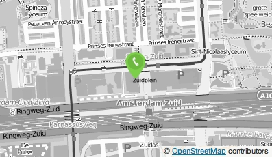Bekijk kaart van MW Partner en Consultancy in Amsterdam