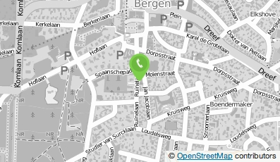 Bekijk kaart van Dijkstra Hotels B.V. in Bergen (Noord-Holland)