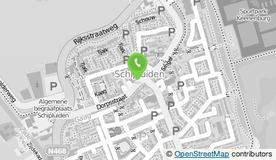 Bekijk kaart van Schrijfburo Schutterop in Schipluiden