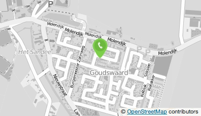 Bekijk kaart van Schilderwerk & Onderhoud Hoekse Waard in Goudswaard