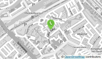 Bekijk kaart van GSG Hulpverlening in Middelburg