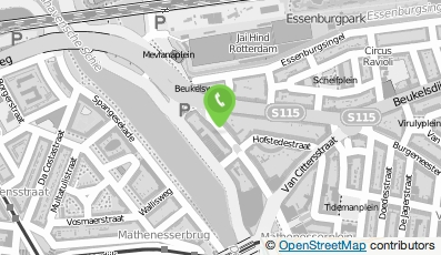 Bekijk kaart van Taxi Planet in Rotterdam