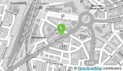 Bekijk kaart van Arya Lounge & Restaurant B.V. in Nijmegen