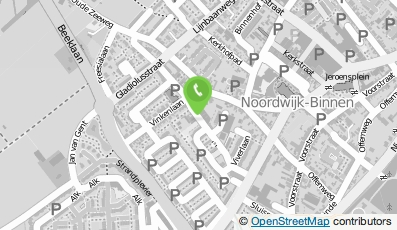 Bekijk kaart van 'De Praktijk' locatie Losplaatsweg in Noordwijk (Zuid-Holland)