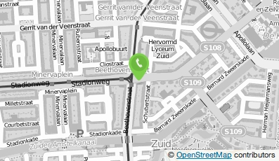 Bekijk kaart van Zonnehuiswijkverpleging team Oud Zuid in Amsterdam