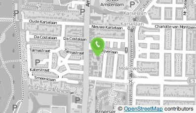 Bekijk kaart van Zonnehuiswijkverpleging team Vijverlaan in Amstelveen