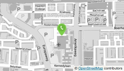 Bekijk kaart van Apotheek Spaarne Gasthuis Haarlem Zuid in Haarlem