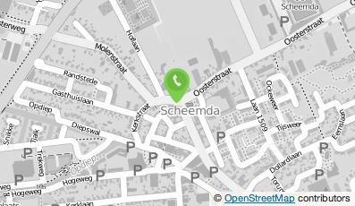 Bekijk kaart van Kattenhotel Ooijevaar in Scheemda