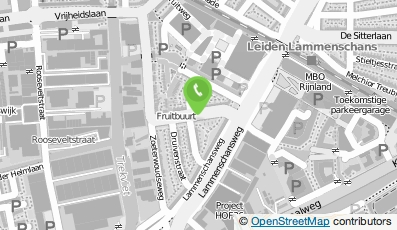 Bekijk kaart van Voeding en Tekst in Leiden