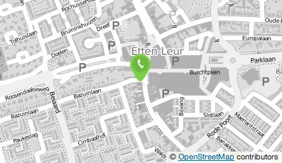 Bekijk kaart van 't Ogenblikske in Etten-Leur