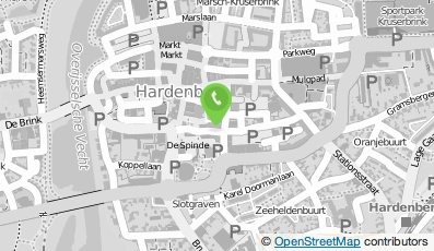 Bekijk kaart van Hofman Internet Services in Hardenberg