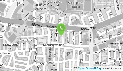Bekijk kaart van Jeffs bezorgdiensten in Leiden