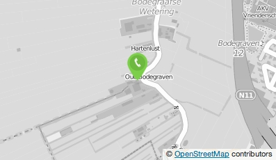 Bekijk kaart van Marijkeslappendel optidee in Bodegraven