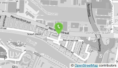 Bekijk kaart van Tankstation De Staart Dordrecht B.V. in Dordrecht