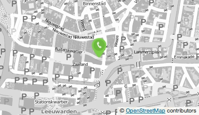 Bekijk kaart van Barbier Osmat in Leeuwarden