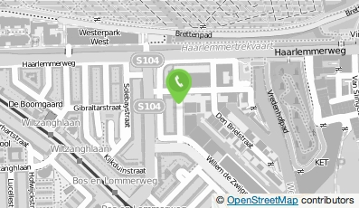 Bekijk kaart van Bou online in Amsterdam