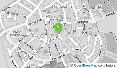 Bekijk kaart van Foodmaster de Delle in Middelstum