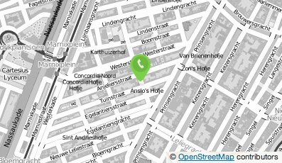 Bekijk kaart van Wouter Vos CS in Amsterdam