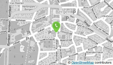 Bekijk kaart van RFH Hairdressers B.V. in Bergen (Noord-Holland)