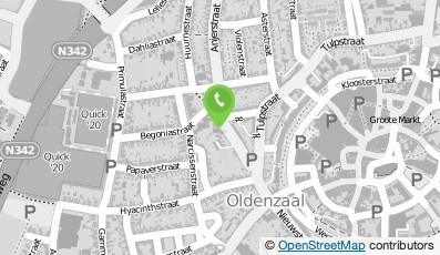 Bekijk kaart van Birkenhäger. in Zwolle