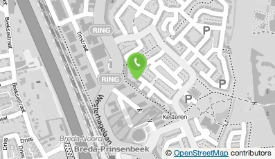 Bekijk kaart van Holding en materiaal B.V. in Breda