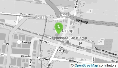 Bekijk kaart van PVCERA B.V. in De Klomp