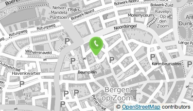 Bekijk kaart van C. Bruijs-van Dijk in Bergen op Zoom