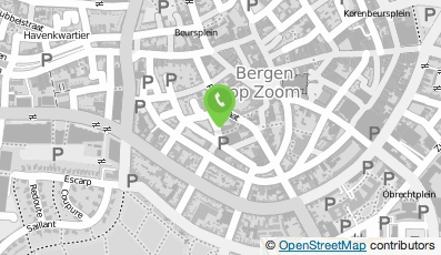 Bekijk kaart van Zoli Gips in Bergen op Zoom