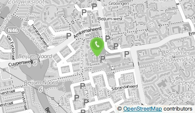 Bekijk kaart van Brood- en Banketbakkerij Teun Meindertsma in Groningen