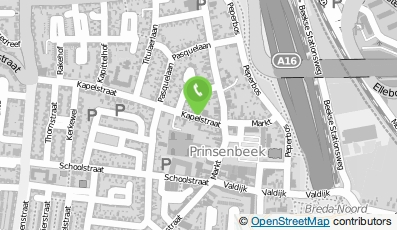 Bekijk kaart van Marijke's Haaridee (Prinsenbeek) in Prinsenbeek