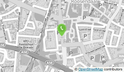 Bekijk kaart van Berkman Roosendaal in Roosendaal