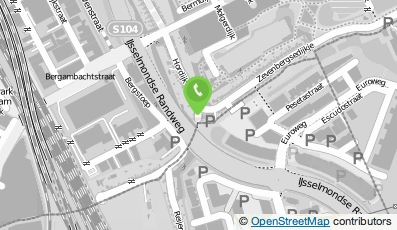 Bekijk kaart van ASVZ locatie Hordijk c in Rotterdam