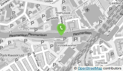 Bekijk kaart van Ver. Internat. Association of Wood Anatomists - Nederland in Leiden