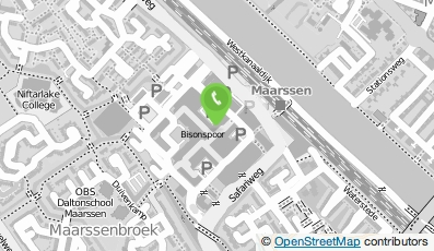 Bekijk kaart van Basic-Fit Maarssen Bisonspoor in Maarssen
