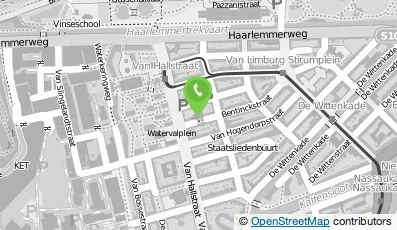 Bekijk kaart van UniKidz Bentinck in Amsterdam