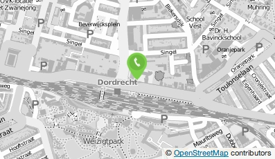 Bekijk kaart van CVB Diensten B.V. in Dordrecht