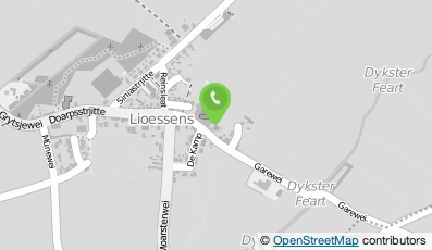 Bekijk kaart van Gastenverblijf Lanlibben. in Ljussens