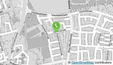 Bekijk kaart van Cafetaria Ekenrooi in Waalre