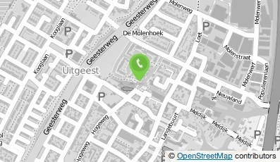 Bekijk kaart van BdB business in Uitgeest