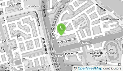 Bekijk kaart van YumiGlow in Zaandam
