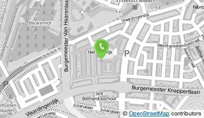 Bekijk kaart van Onderhoudsbedrijf K. Kuijper in Schiedam