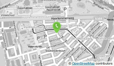 Bekijk kaart van fietsenwinkeldeduif.nl in Amsterdam