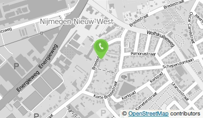 Bekijk kaart van B&B De Bredestraat in Nijmegen