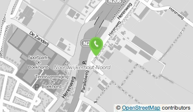 Bekijk kaart van De Werkplaats van Henk in Noordwijkerhout
