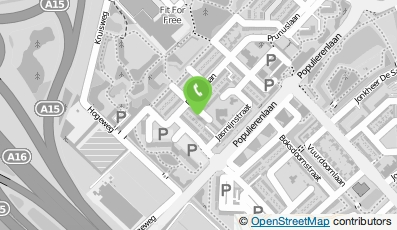 Bekijk kaart van Appie taxi bedrijf in Ridderkerk